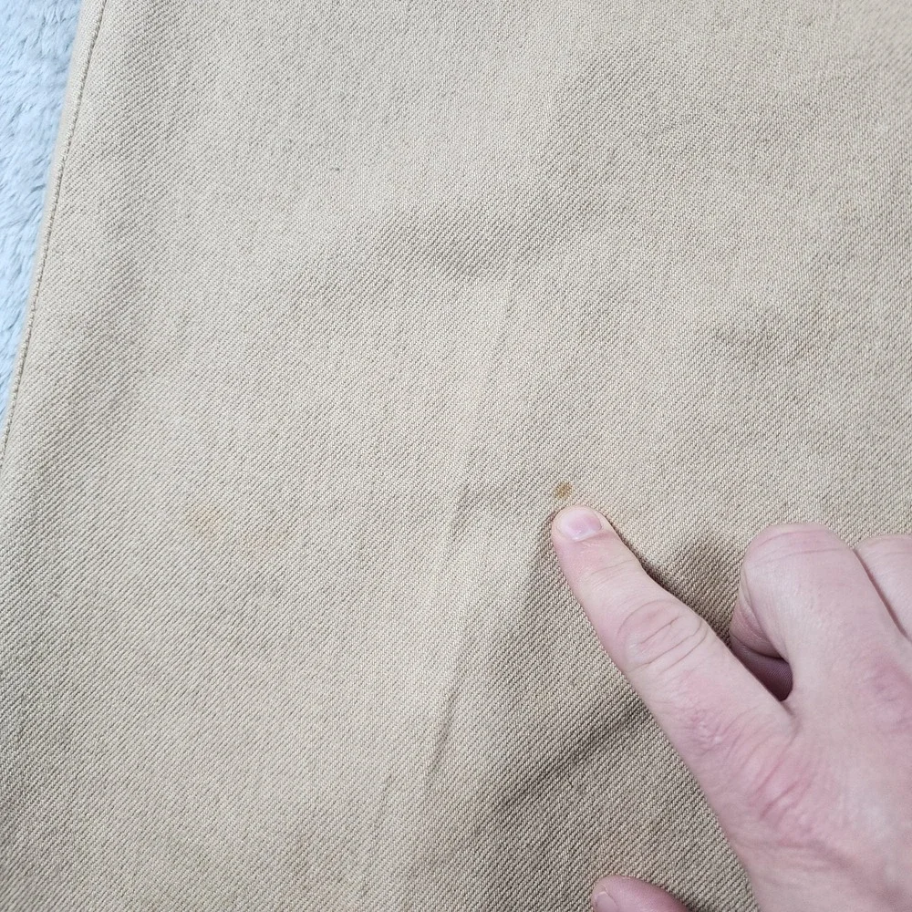 VINTAGE Levis 550 Jeans Men 36x32 (Fits 34x33) Beige Sandstone Orange Tab USA 90
